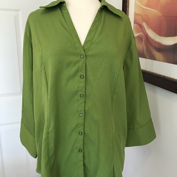Button Down Blouse - Picture 1 of 7